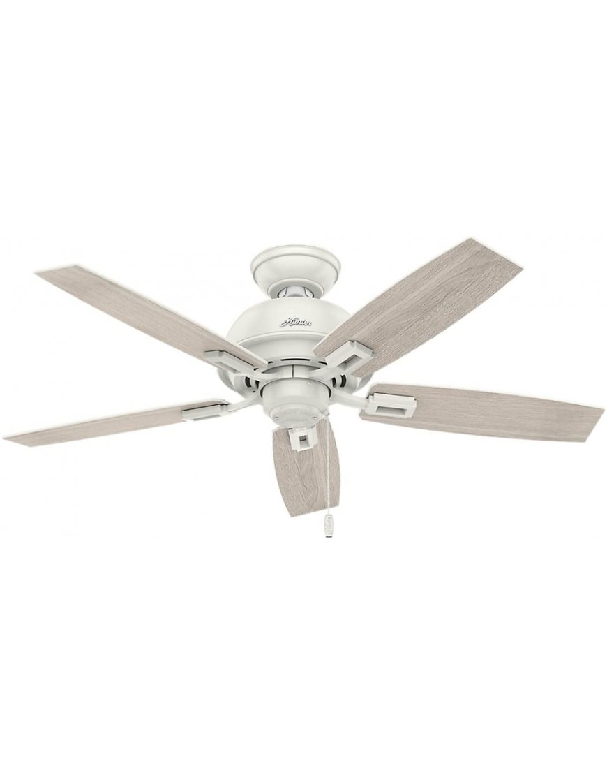 Hunter Donegan Indoor Ceiling Fan with LED Lights and Pull Chain Control 44 Bronze Dark
