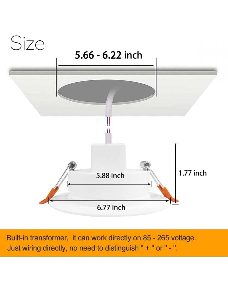 Recessed Lighting 6 Inch 150W Equivalent 1760LM RGB Smart LED Ceiling Light with APP Control 16W Daylight 5000K Color Changing Downlight for Bedroom Kitchen Living Room MELPO 4 Pack